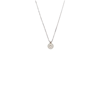 Collana con ciondolo di perle Nihama ND0791O4FABI070 in oro 18k e diamanti naturali donna  - ND0791O4FABI070